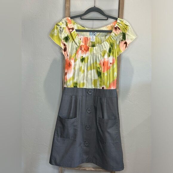 Anthropologie Tabitha Zoya Silk Top Dress Size 8 - Picture 2 of 6